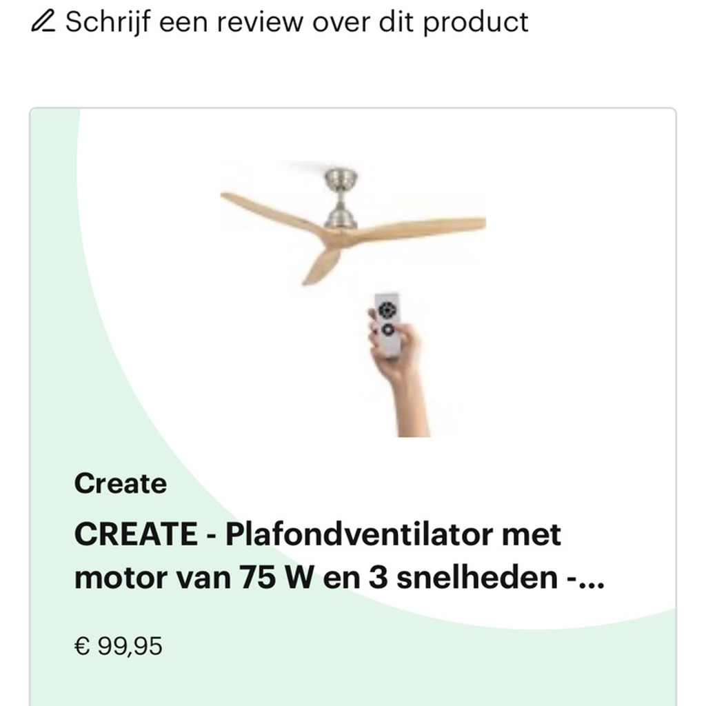 Foto bij klus: Hang Ceiling Fan in 's-Gravenhage