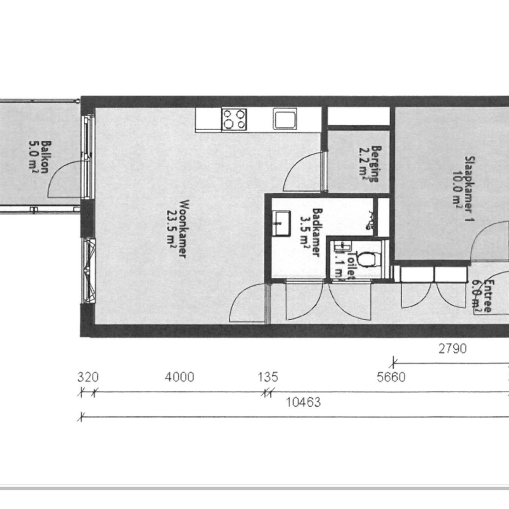 Foto bij klus: Vliesbehang aanbrengen inkleine nieuwbouw woning in Capelle aan den IJssel