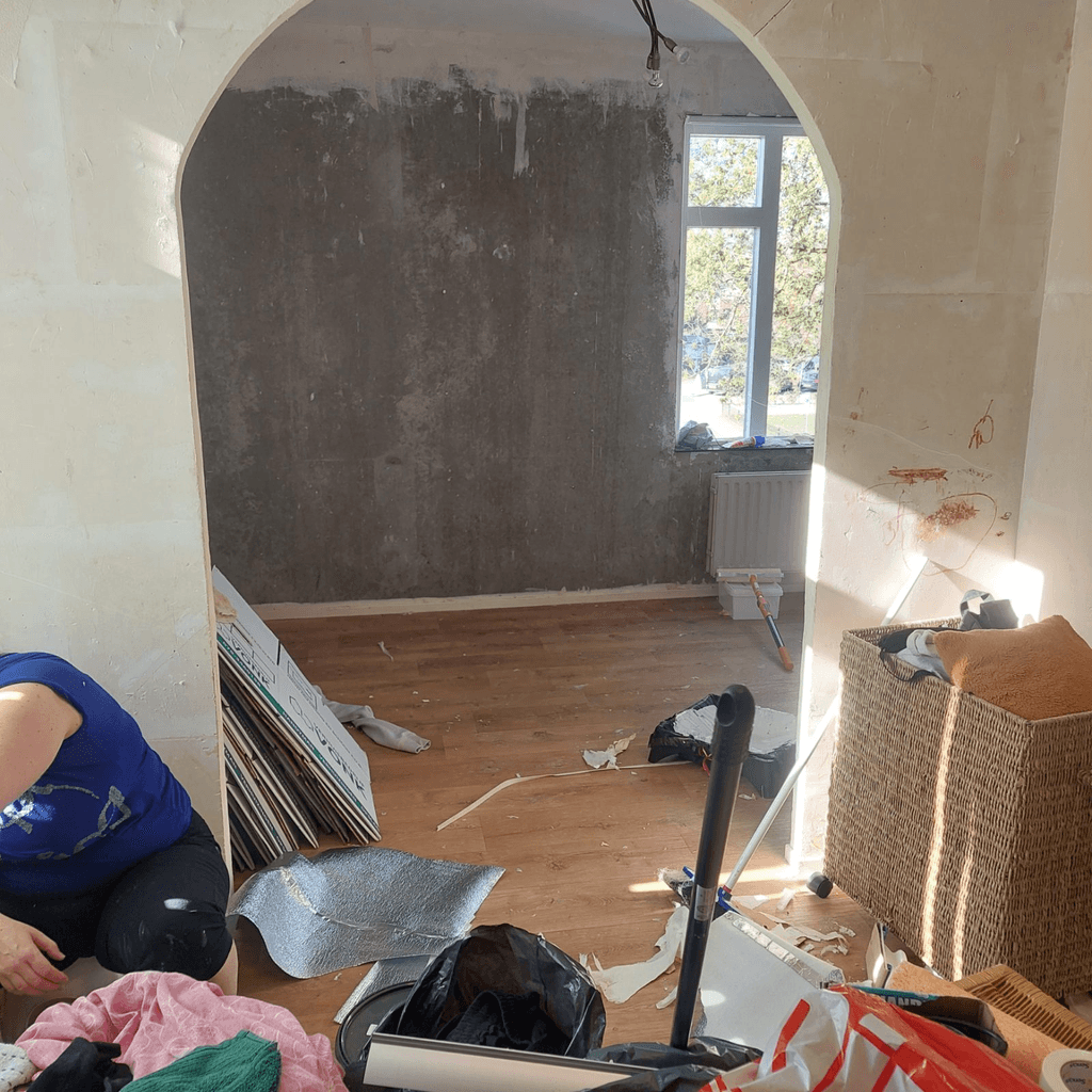 Foto bij klus: Boogdoorgang verwijderen en afwerken in Zoetermeer